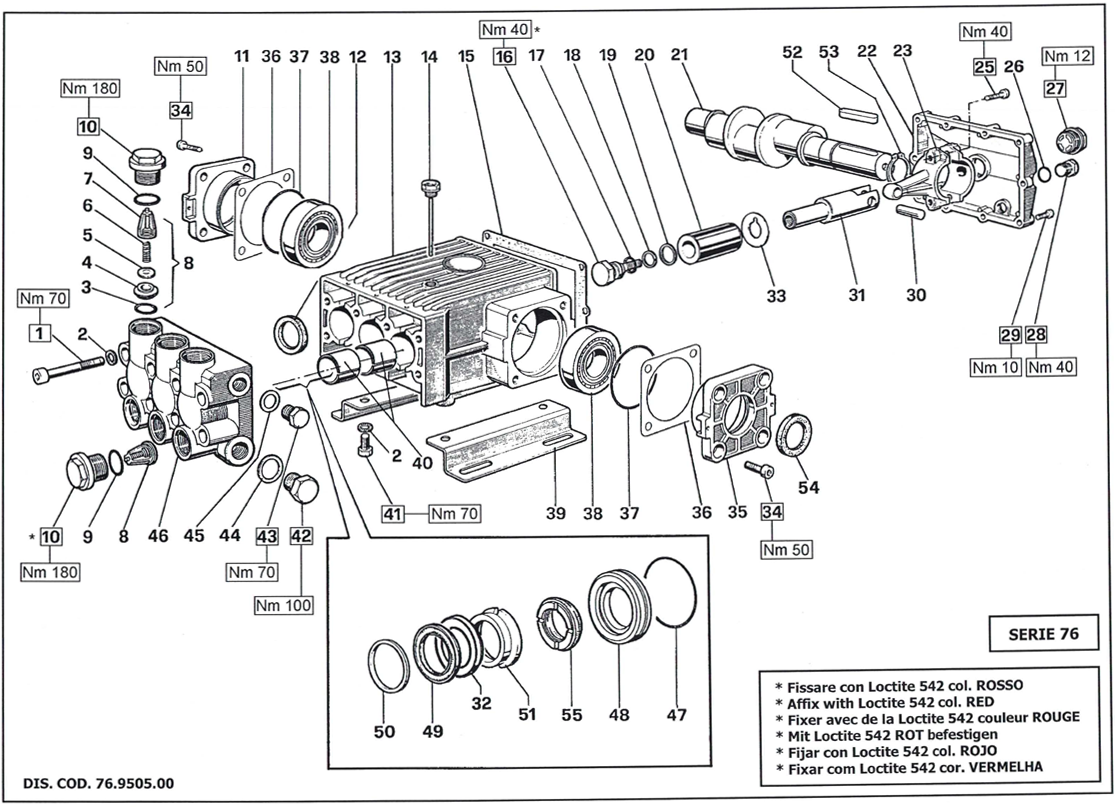 Series 76 W6 - Pumps - Series 76 - Interpump - General Pumps ...